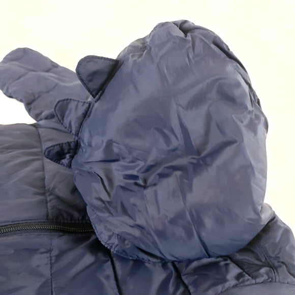 OLD NAVY Blue SIZE 3T Lightweight Boys Packable Hooded Rain Jacket Unisex - Picture 5 of 10